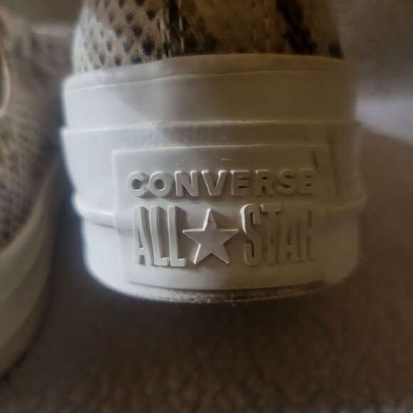 Converse Women's Chuck Taylor All Star Lift Snake Skin Effect -  Size 6 - Picture 6 of 10